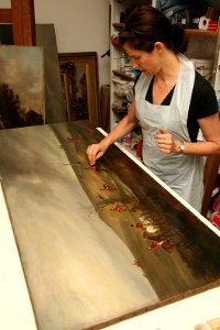 Angela Zehnder - Painting Conservator