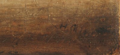 Click the image for a view of: Detail of signature